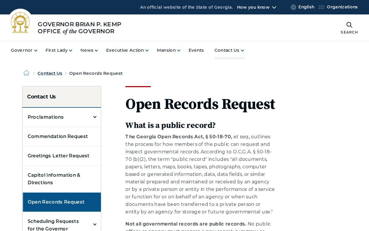 Georgia Department of Corrections Find an Offender search page